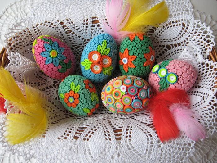 Оформление пасхальных яиц к весеннему празднику