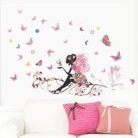 необычные бабочки в стиле спальни картинка