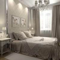 яркий дизайн спальни в различных тонах фото
