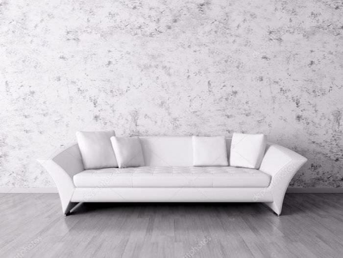 светлый диван в стиле комнаты