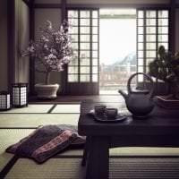 красивый декор квартиры в японском стиле фото