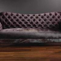 светлый фиолетовый диван в интерьере прихожей фото