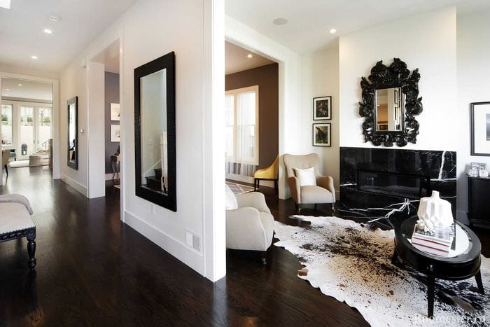 Фото галерея ламината в интерьере квартиры: светлый, белый, темный — какой лучше на ваш вкус?