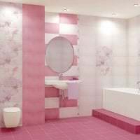 сочетание светлого розового в дизайне спальни с другими цветами картинка