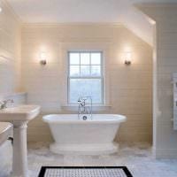 идея необычного дизайна ванной комнаты в квартире фото
