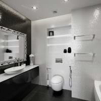 идея красивого дизайна ванной в квартире фото