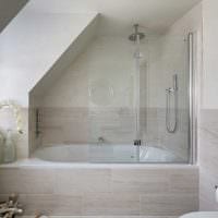 идея необычного дизайна ванной комнаты 3 кв.м фото