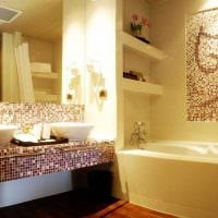 идея современного дизайна ванной комнаты 4 кв.м фото