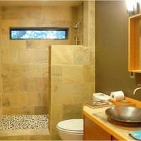 идея яркого стиля ванной комнаты 3 кв.м картинка