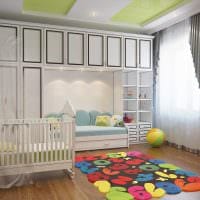 вариант красивого стиля детской комнаты фото