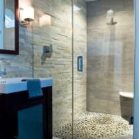 вариант красивого дизайна ванной комнаты 3 кв.м фото