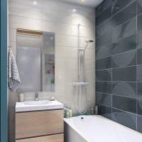 вариант яркого дизайна ванной комнаты 2.5 кв.м фото