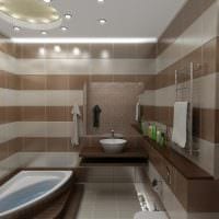 пример светлого дизайна ванной 5 кв.м картинка