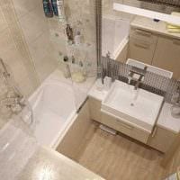 идея необычного стиля ванной комнаты 4 кв.м фото
