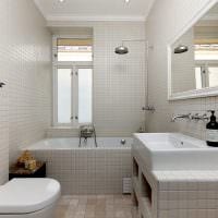 пример яркого дизайна ванной комнаты в хрущевке картинка