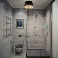 вариант современного интерьера ванной 6 кв.м фото