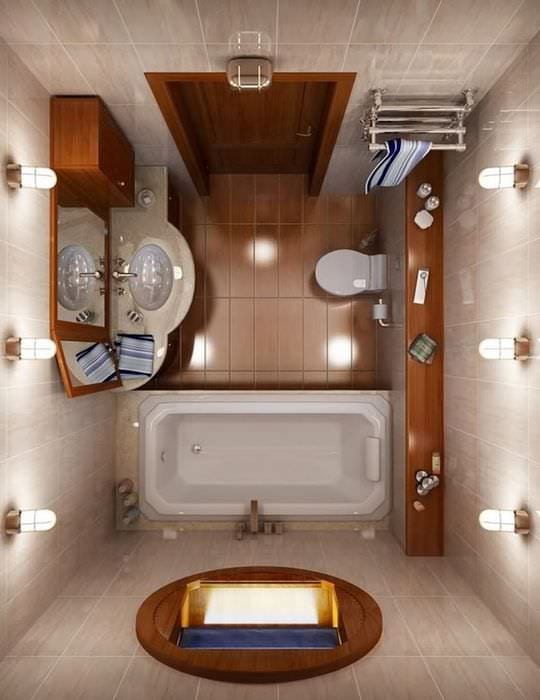 Современная Ванная Комната В Хрущевке Фото