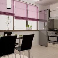 идея использования розового цвета в красивом дизайне квартире картинка