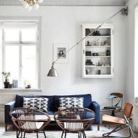 вариант необычного интерьера квартиры в скандинавском стиле фото