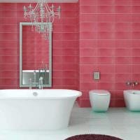 идея применения розового цвета в светлом декоре комнате картинка