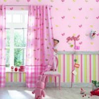 пример применения розового цвета в красивом интерьере квартире фото