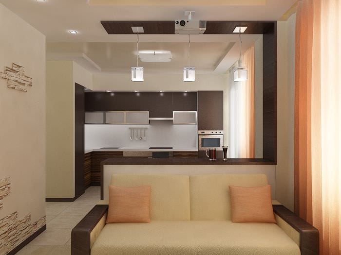 идея светлого дизайна двухкомнатной квартиры в хрущевке