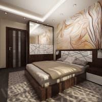 идея необычного стиля гостиной спальни картинка