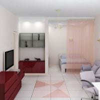 идея светлого стиля двухкомнатной квартиры картинка