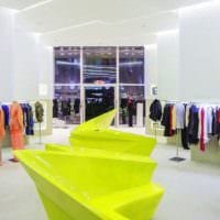 дизайн магазина одежды интерьер