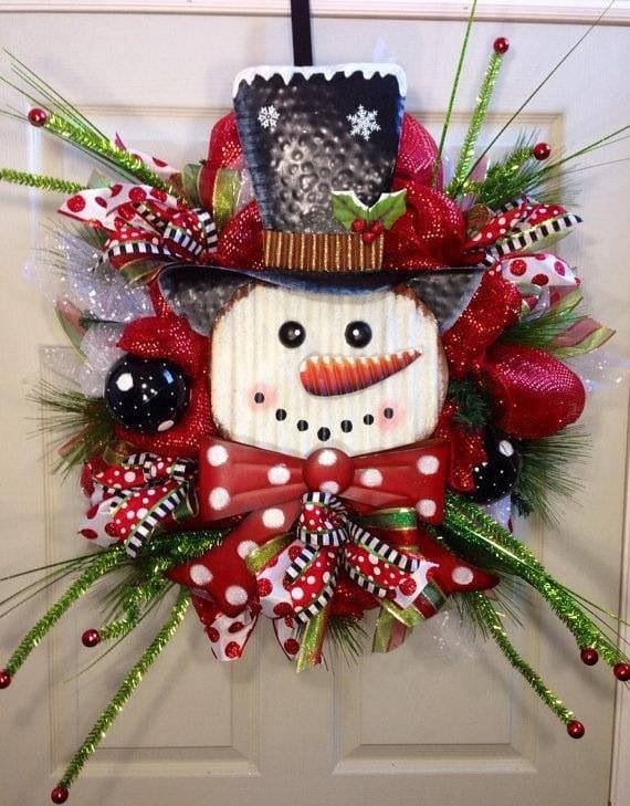 рождественский снеговик
