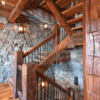дизайн лестницы в доме интерьер