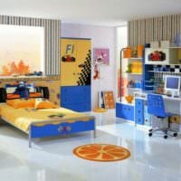 комната для подростка с мебелью