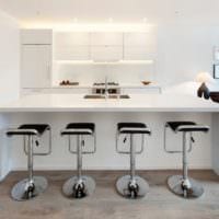 кухня столовая гостиная в частном доме идеи дизайна