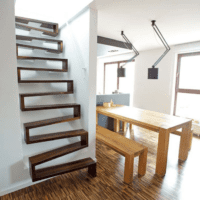 лестница в частном доме дизайн