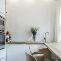 дизайн маленькой кухни фото интерьер