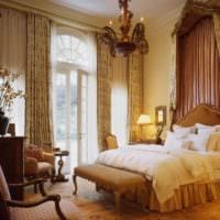 спальня в классическом стиле фото декор