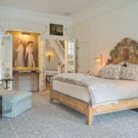 спальня в классическом стиле стильный интерьер