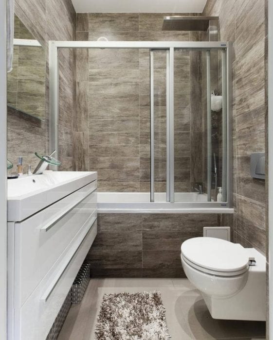 ванная комната в стиле модерн