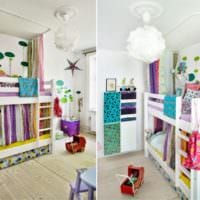 детская комната для разнополых детей фото интерьер