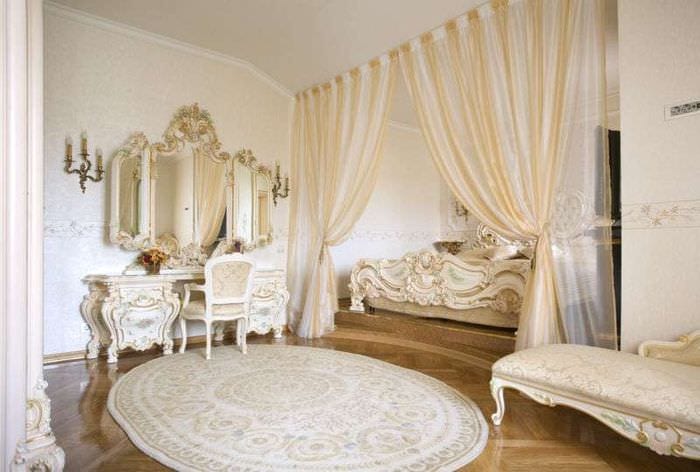 классический стиль спальни