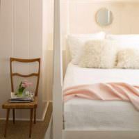 вариант сочетания красивого персикового цвета в декоре квартиры фото