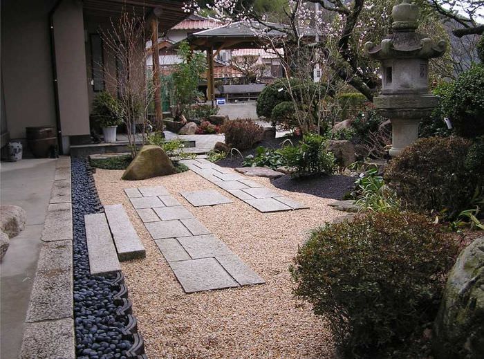 Оформление садового участка в японском стиле своими руками