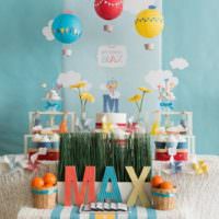 Декорирование сладкого стола на день рождения ребенка