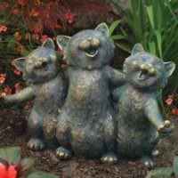 Садовая скульптура "Веселые зверьки"