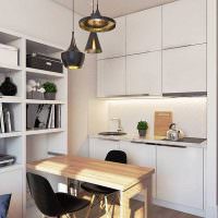 Кухонный гарнитур в стиле минмализма