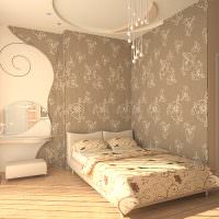 Дизайн спальни в пастельных тонах
