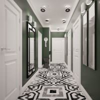 Дизайн узкого коридора в панельном доме