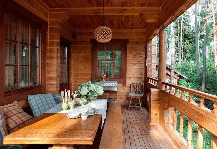 Интерьер деревянного дома: лучшие варианты современного дизайна