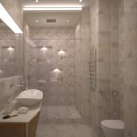 Дизайн совмещенной ванной комнаты