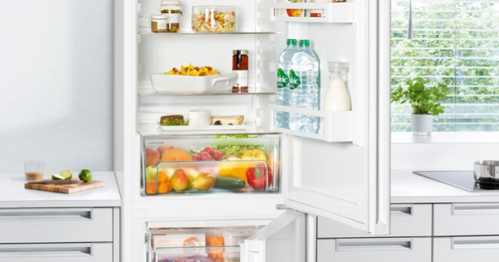фреш зона в современном холодильнике.